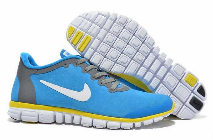 Nike FREE 3.0 RUN + 2S Blue White HUANG WOOL SKIN Nike FREE 3.0 RUN + 2S Blue White HUANG WOOL SKIN
